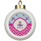 Airplane Theme - for Girls Ceramic Ball Ornaments Parent