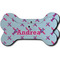 Airplane Theme - for Girls Ceramic Flat Ornament - Bone Front & Back Double Print