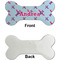 Airplane Theme - for Girls Ceramic Flat Ornament - Bone Front & Back Single Print (APPROVAL)