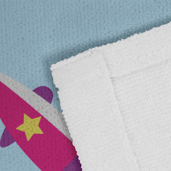 Airplane Theme - for Girls Close up of Fabric