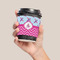 Airplane Theme - for Girls Coffee Cup Sleeve - LIFESTYLE
