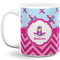 Airplane Theme - for Girls Coffee Mug - 11 oz - Full- White