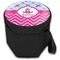 Airplane Theme - for Girls Collapsible Personalized Cooler & Seat (Closed)