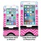Airplane Theme - for Girls Compare Phone Stand Sizes - with iPhones