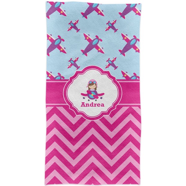 Airplane Theme - for Girls Crib Comforter/Quilt - Apvl