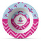 Airplane Theme - for Girls Microwave & Dishwasher Safe CP Plastic Bowl - Main