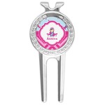 Airplane Theme - for Girls Golf Divot Tool & Ball Marker (Personalized)