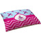 Airplane Theme - for Girls Dog Bed - Large