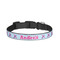 Airplane Theme - for Girls Dog Collar - Small - Front