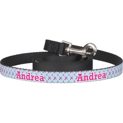 Airplane Theme - for Girls Dog Leash (Personalized)