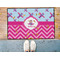 Airplane Theme - for Girls Door Mat - LIFESTYLE (Med)