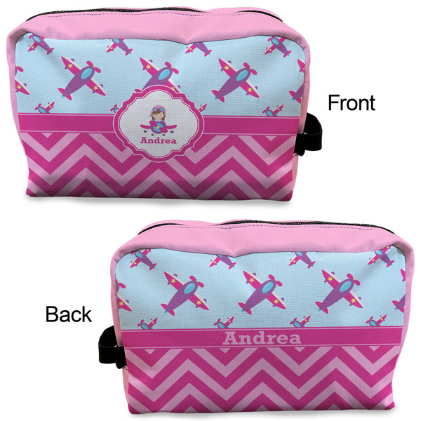 Airplane Theme - for Girls Dopp Kit - Approval