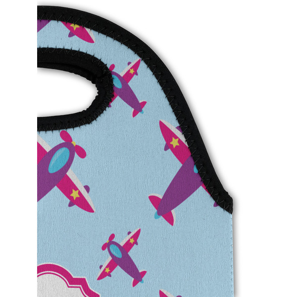 Airplane Theme - for Girls Double Wine Tote - Detail 1 (new)