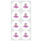 Airplane Theme - for Girls Drink Topper - Medium - Set of 12