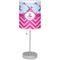 Airplane Theme - for Girls Drum Lampshade with base included