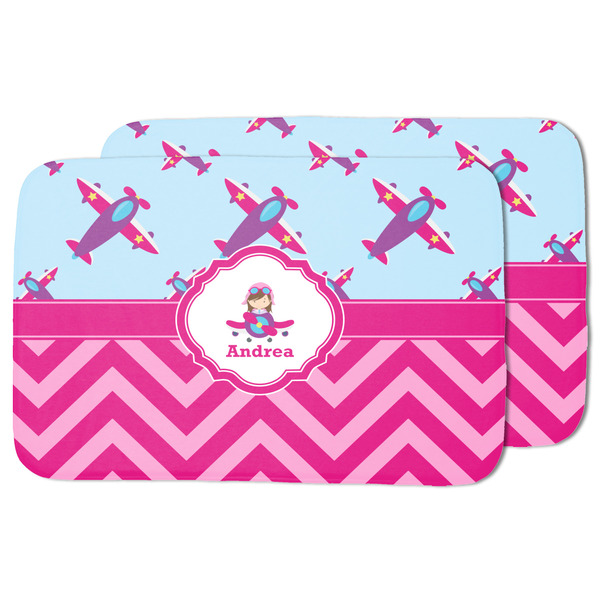 Airplane Theme - for Girls Drying Dish Mat - MAIN