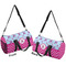 Airplane Theme - for Girls Duffle bag large front and back sides