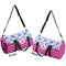 Airplane Theme - for Girls Duffle bag small front and back sides