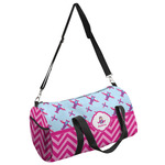 Airplane Theme - for Girls Duffel Bag - Large (Personalized)