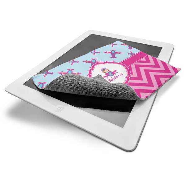 Airplane Theme - for Girls Electronic Screen Wipe - iPad