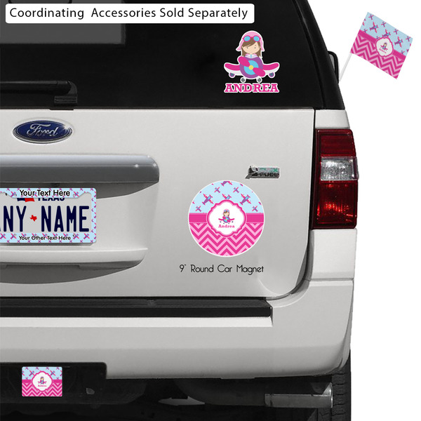 Airplane Theme - for Girls Exterior Car Accessories