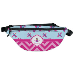 Airplane Theme - for Girls Fanny Pack - Classic Style (Personalized)