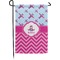 Airplane Theme - for Girls Small Garden Flag - Double Sided w/ Name or Text