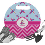 Airplane Theme - for Girls Gardening Knee Cushion (Personalized)