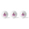 Airplane Theme - for Girls Golf Balls - Generic - Set of 3 - APPROVAL