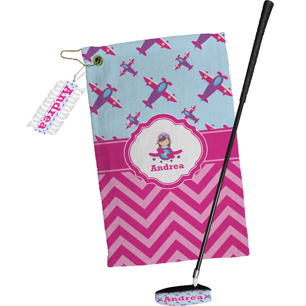 Airplane Theme - for Girls Golf Gift Kit (Full Print)