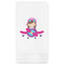 Airplane Theme - for Girls Guest Napkin - Front View