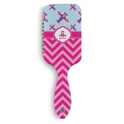 Airplane Theme - for Girls Hair Brushes (Personalized)