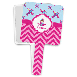 Airplane Theme - for Girls Hand Mirror (Personalized)
