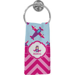 Airplane Theme - for Girls Hand Towel - Full Print (Personalized)