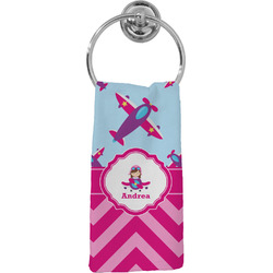 Airplane Theme - for Girls Hand Towel - Full Print (Personalized)