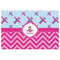 Airplane Theme - for Girls Indoor / Outdoor Rug - 2'x3' - Front Flat