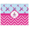 Airplane Theme - for Girls Indoor / Outdoor Rug - 6'x8' - Front Flat