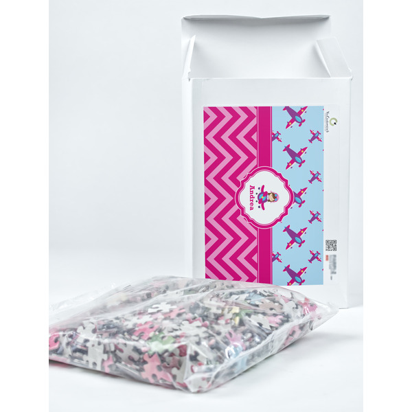 Airplane Theme - for Girls Jigsaw Puzzle 1014 Piece - Box