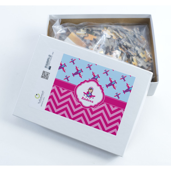 Airplane Theme - for Girls Jigsaw Puzzle 252 Piece - Box