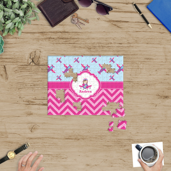 Airplane Theme - for Girls Jigsaw Puzzle 252 Piece - In Context