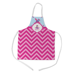 Airplane Theme - for Girls Kid's Apron - Medium (Personalized)