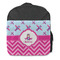 Airplane Theme - for Girls Kids Backpack - Front