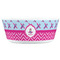 Airplane Theme - for Girls Kids Bowls - FRONT