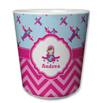 Airplane Theme - for Girls Plastic Tumbler 6oz (Personalized)