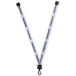 Airplane Theme - for Girls Lanyard (Personalized)