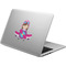 Airplane Theme - for Girls Laptop Decal