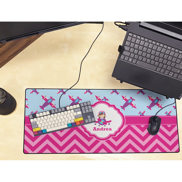 Airplane Theme - for Girls Large Gaming Mats - LIFESTYLE