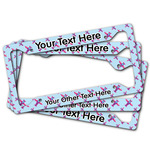 Airplane Theme - for Girls License Plate Frame (Personalized)
