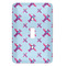Airplane Theme - for Girls Light Switch Cover (Single Toggle)