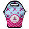 Airplane Theme - for Girls Lunch Bag - Front